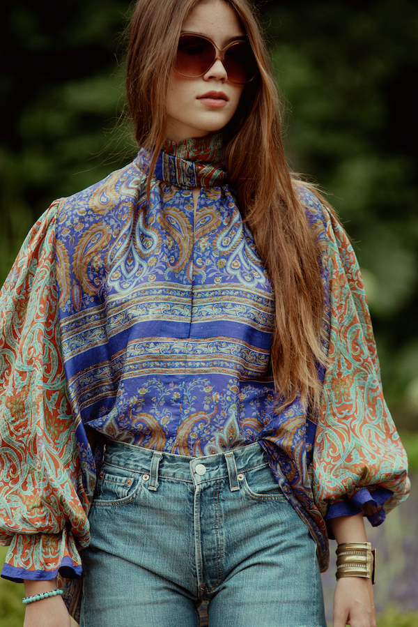 Emperor Silk Blouse - Image 4